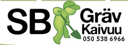 SB Gräv / Kaivuu logo